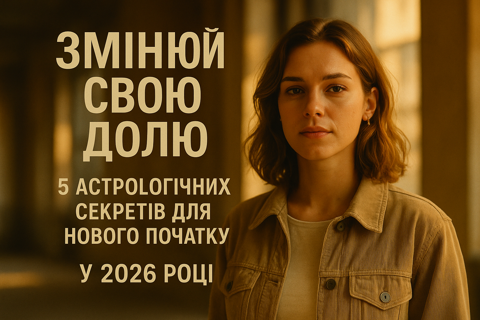 Відкрийте для себе, як змінити свою долю за допомогою астрології! Досліджуйте нові можливості та знайдіть свій шлях до змін.